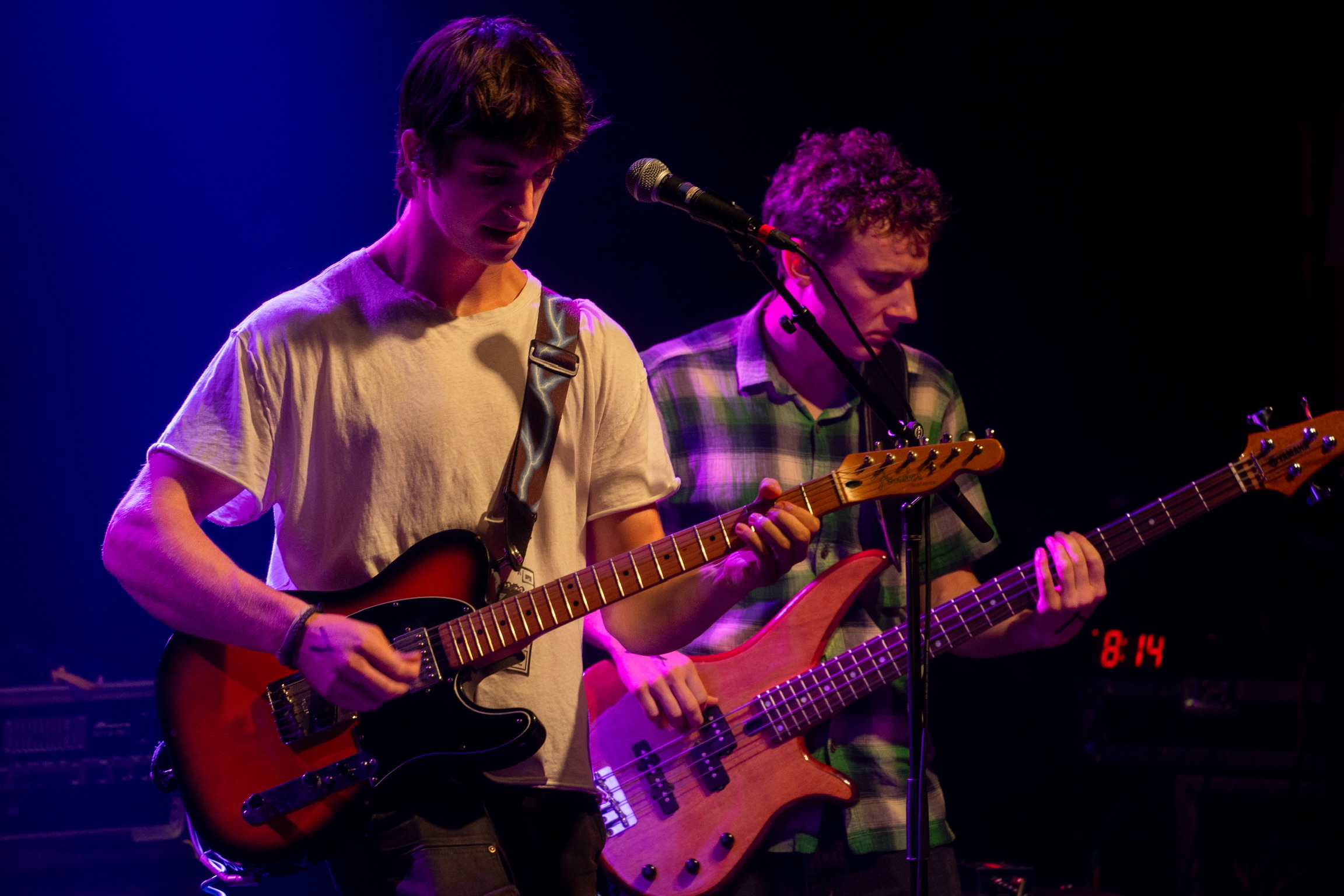 Wide stage shot of Squash live concert at Fox Theatre Boulder Colorado