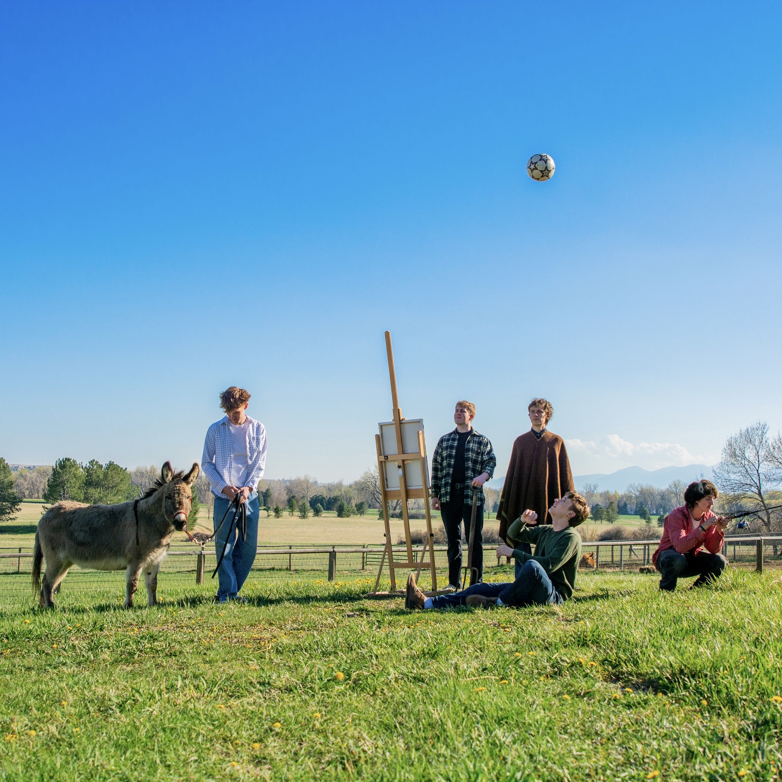 Squash, a Boulder indie rock band, performing live on stage
